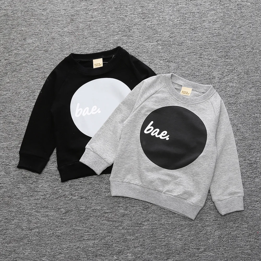 (4 шт./лот) Осенние футболки с надписью для мальчиков Детская Хлопковая одежда