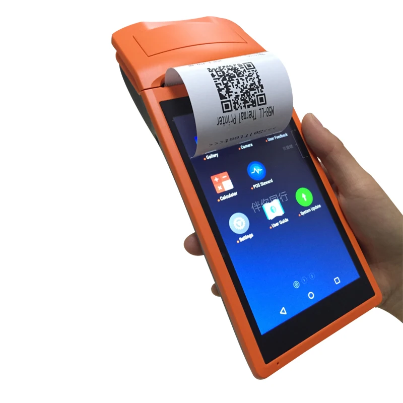 Суми V1S ручной Беспроводной Bluetooth принтер Термальность получения Сенсорный экран