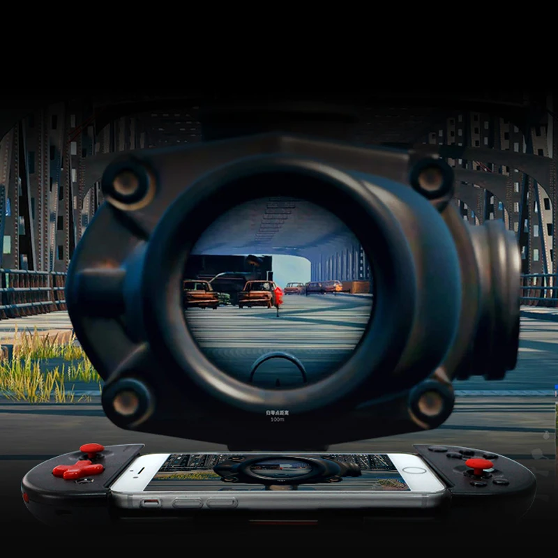 Pubg контроллер телескопический Портативный Джойстик Геймпад Android игровой Bluetooth