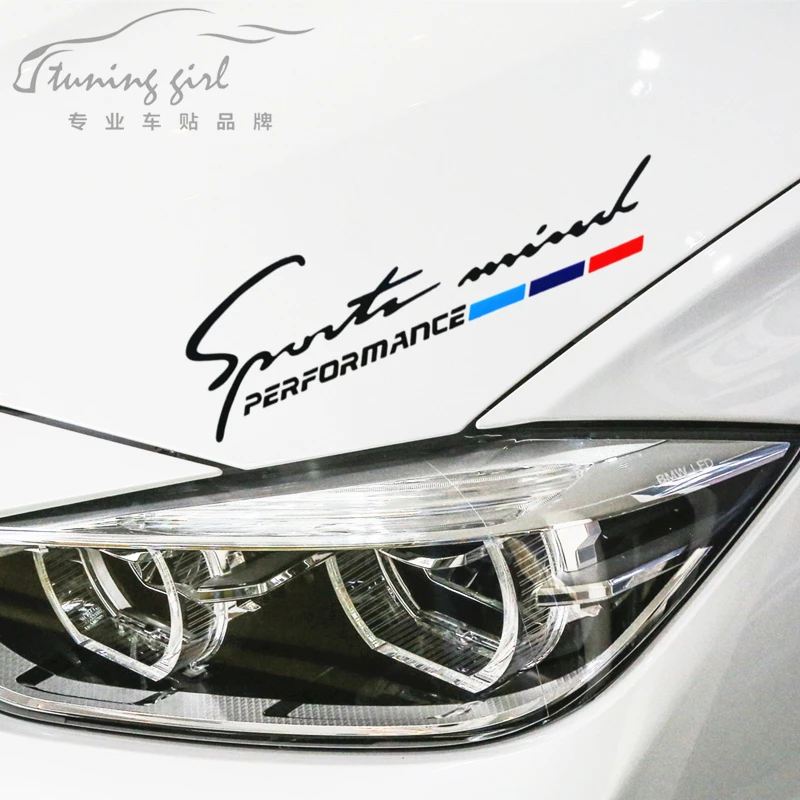 Автомобильные наклейки смешные креативные Стикеры для BMW Head автотюнинг Стайлинг