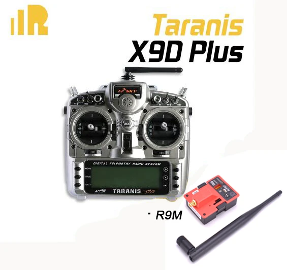 Оригинальный FrSky X9D плюс передатчик 2 4 г 16CH ACCST Таранис/Frsky R9M модуль коробки