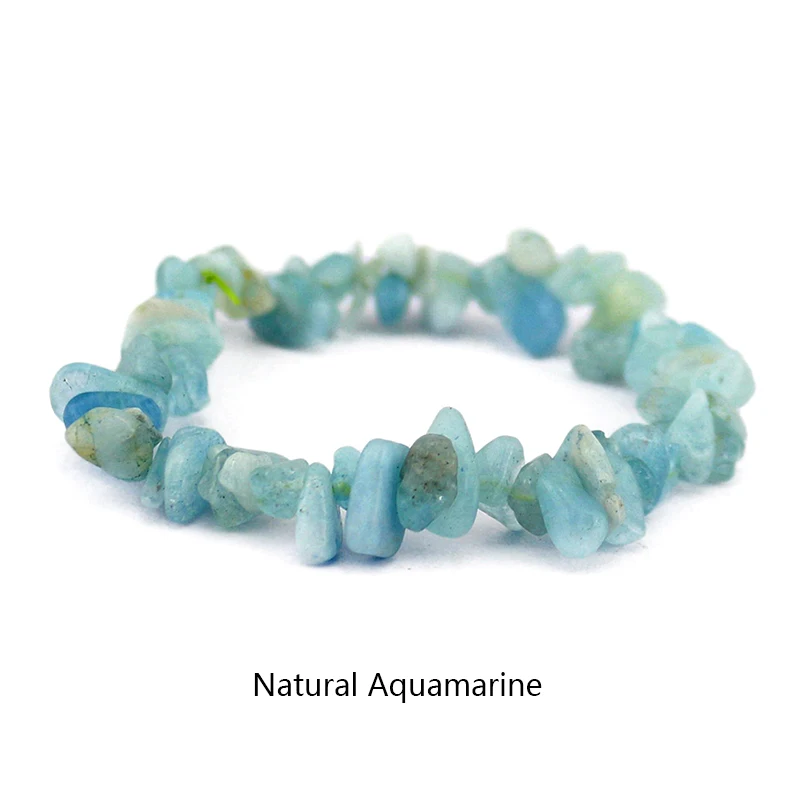 Женский браслет с кристаллами гравия из натурального камня|bracelets & bangles|crystal natural