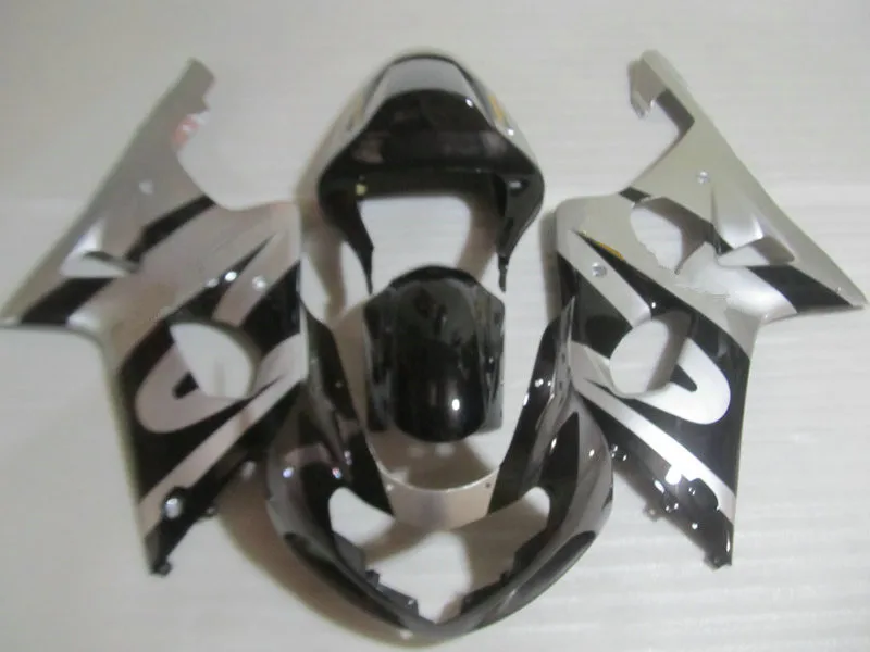 Комплект обтекателей для мотоцикла GSXR1000 K2 00 01 02 GSXR 1000 2000 2001 2002 ABS серебристый