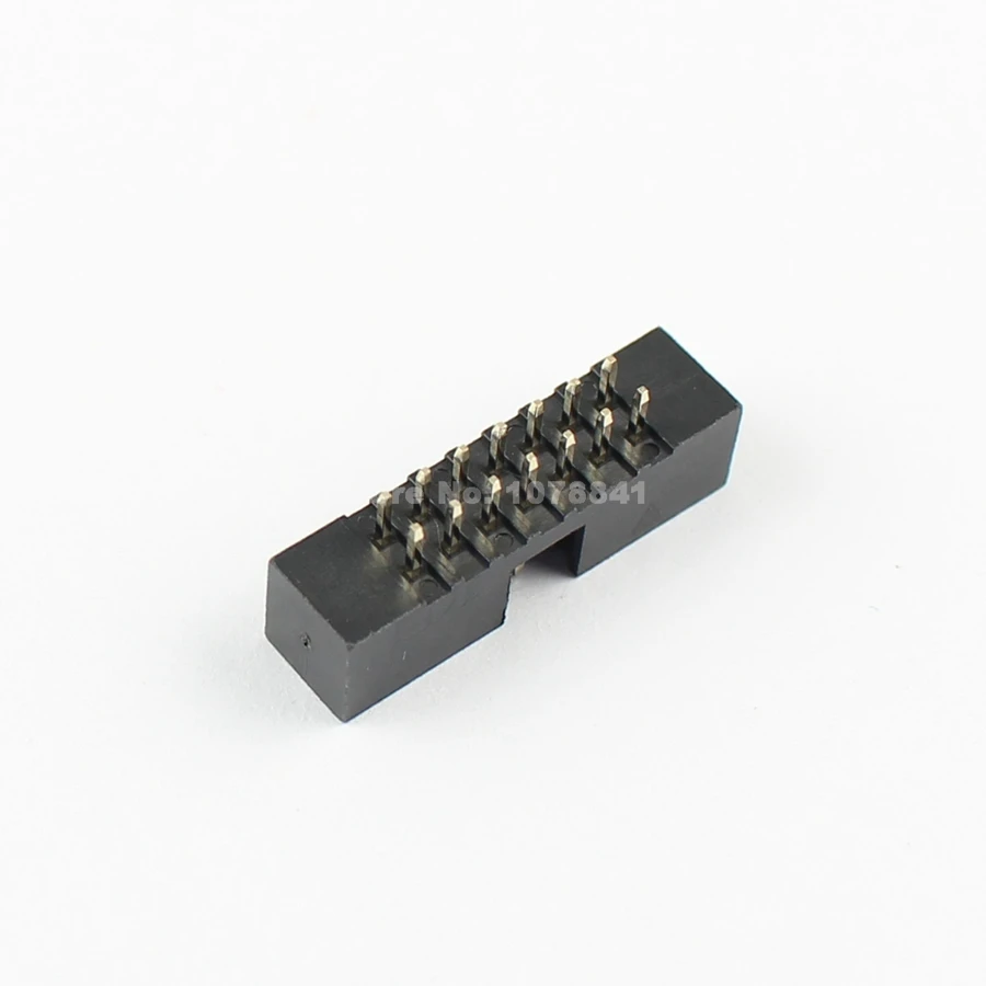 10 шт 2 мм 2x7 пин 14 контактный Прямые мужской окутанный PCB Заголовка коробки разъем