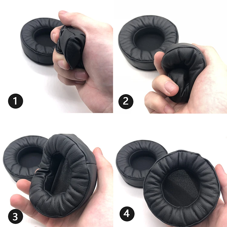 Замена вулкана Velour Earpad для амортизации наушников Superlux HD668B HD681 HD681B HD660 HD668 HD669.