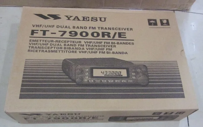 YAESU FT-7900R 2 метра/70 см двухдиапазонный fm-приемопередатчик мобильное радио