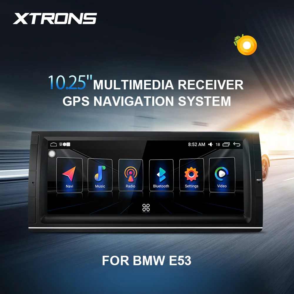 XTRONS 10 25 ''Android 8 0 Восьмиядерный автомобильный Радио плеер для BMW X5 E53 1999 2000 2001 2002