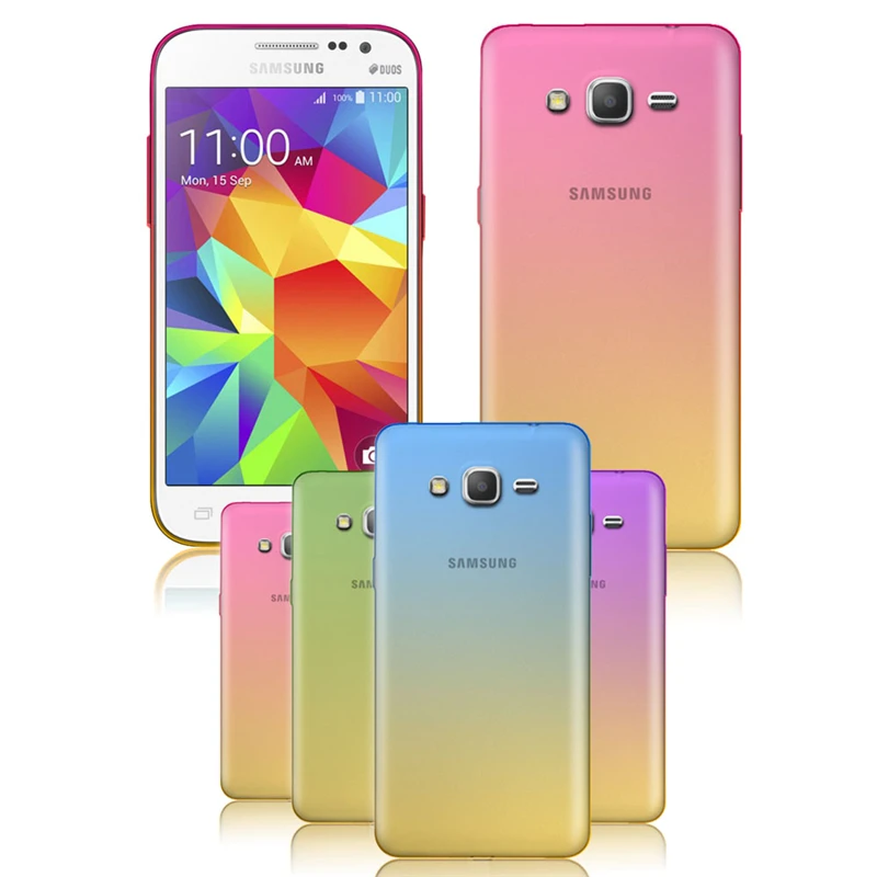 For Samsung Galaxy Grand Prime SM-G530H Stylish Hybrid Color Case Soft TPU Gel Protective Back Cover Bag + Gift &amp Hot Selling |