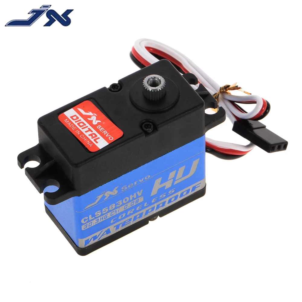 JX CLS5830HV 30 кг полный водонепроницаемый 8,4 в coreless 0,09 сек сервопривод для 1/10 RedCat HPI Baja 5B SS 1/8 RC автомобиль гусеничный багги