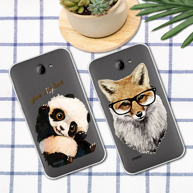 Case For Fly Fs551 Nimbus 4 5.5 inch Transparent Printing Drawing Silicone Phone Cases Cover Inch |