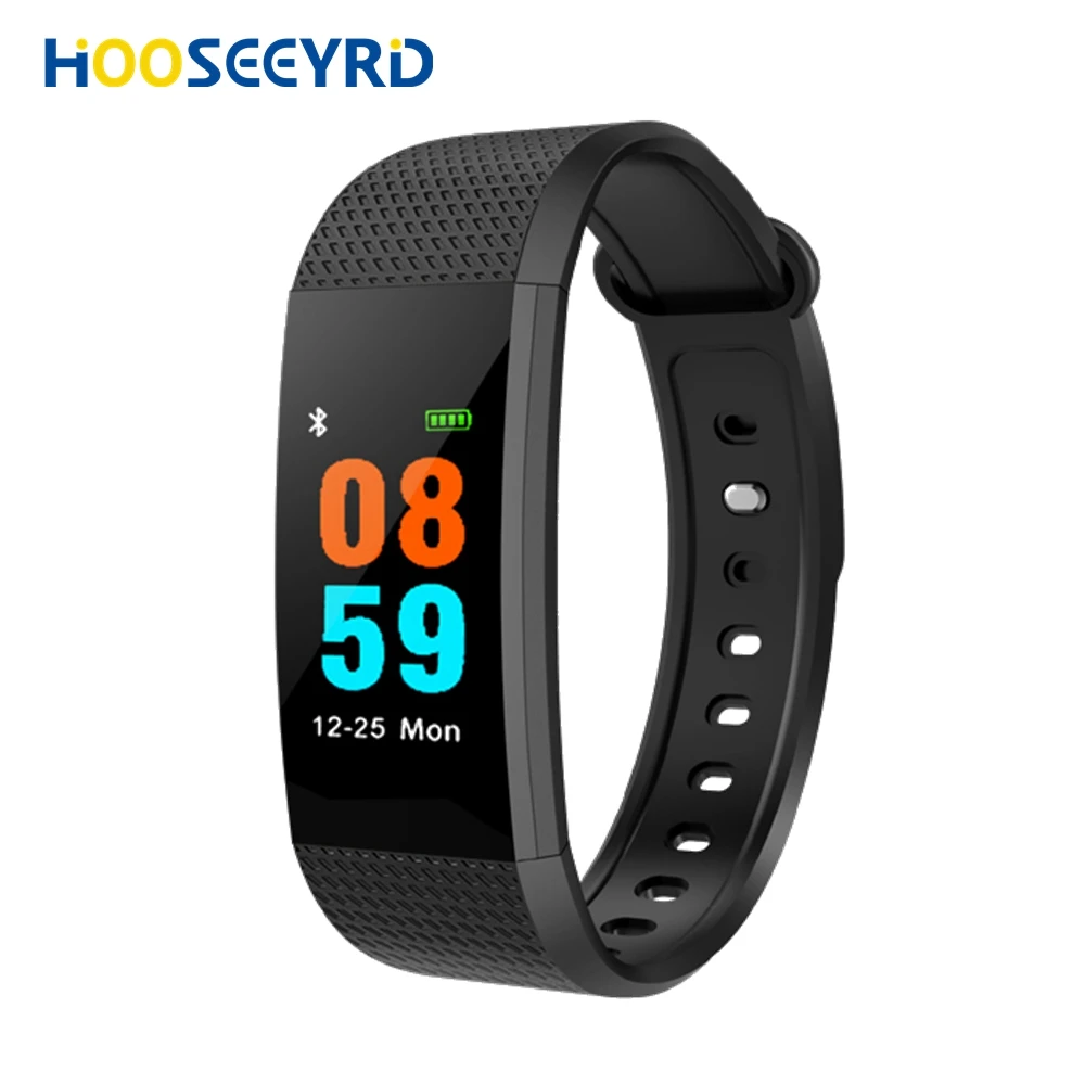 HOOSEEYRD Smart Band IP68 Водонепроницаемый часы браслет монитор сердечного ритма Фитнес
