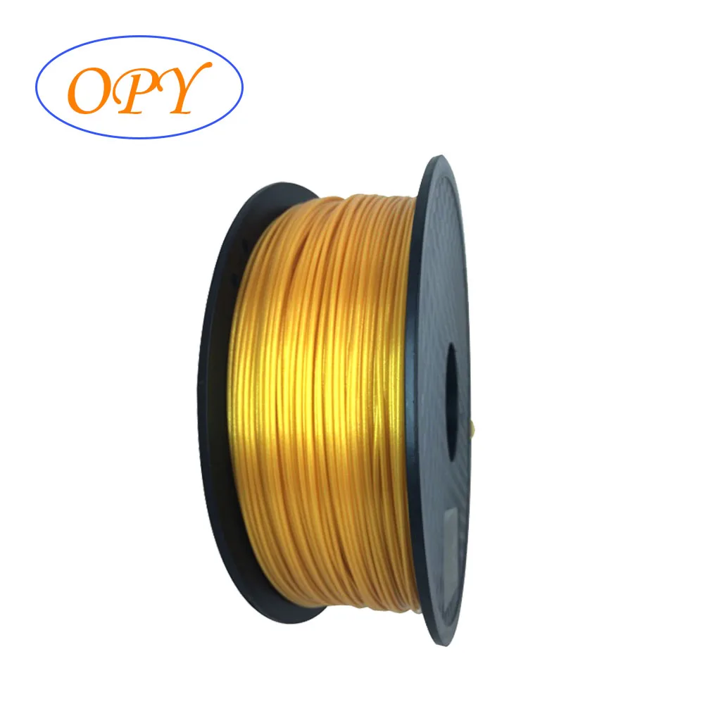 Metal Goldlike 3D Chromed Metal Stickers Pla Filament Goods For 1-F- 75 Mm Extruder Tronxy Printer Gift Layout 1.75Mm Filaments - Цвет: Metal Goldlike