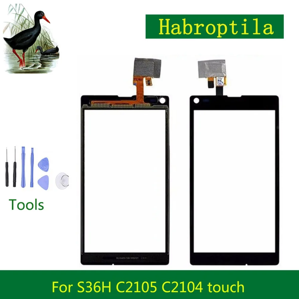 5Pcs/lot High Quality 4.3" For Sony Xperia L S36 S36h C2105 C2104 Touch Screen Digitizer Sensor Outer Glass Lens Panel | Мобильные