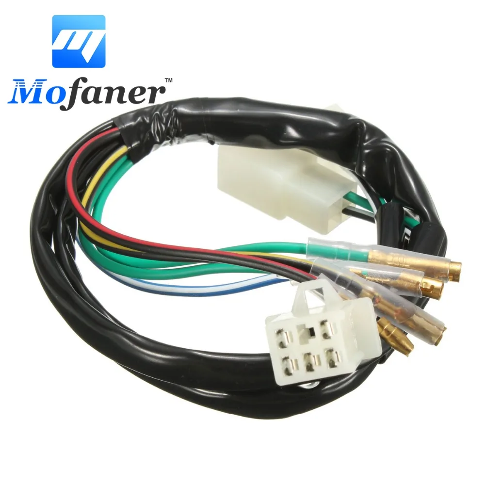 Электропроводка для мотоцикла 1 комплект ткацкий станок 50cc 90cc 110cc 125cc 140cc Pit Dirt Bike