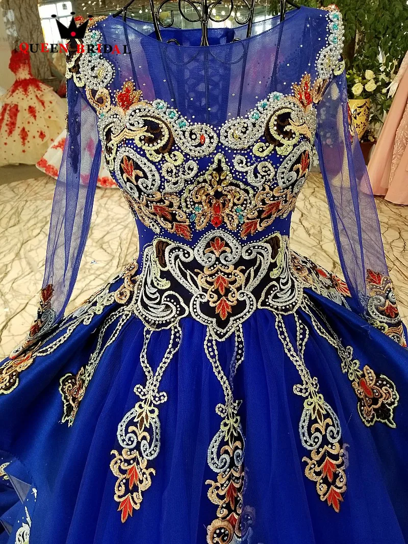 2019 vestido de festa кружево бисером Винтаж Длинные вечерние платья индивидуальный заказ