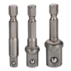 Набор переходников из хромированной ванадиевой стали с шестигранным хвостовиком на удлинительные сверла 14 