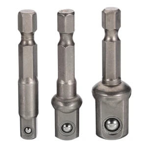 Набор переходников из хромированной ванадиевой стали с шестигранным хвостовиком на удлинительные сверла 14 