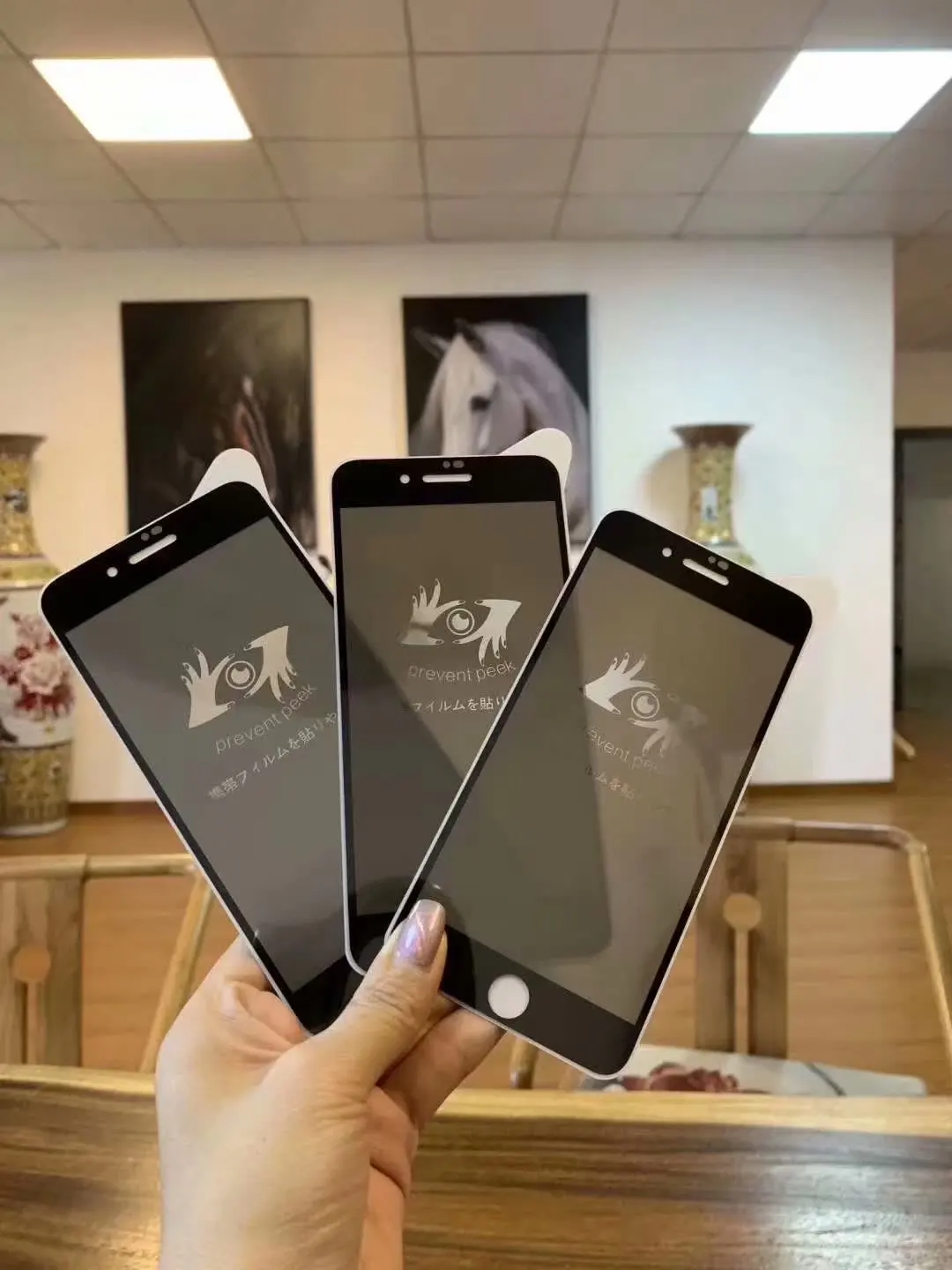 9H пленка для Apple iphone XR xs max XS нано Взрывозащищенная Антибликовая Защита экрана