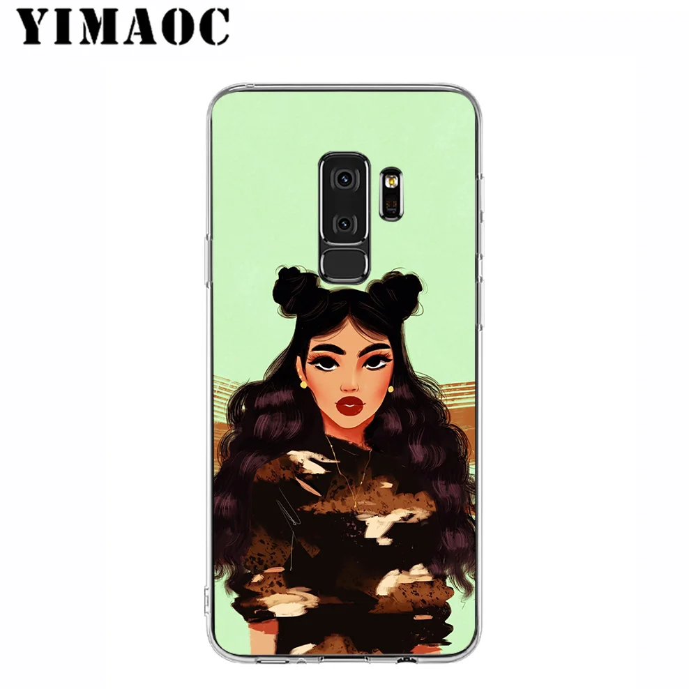 YIMAOC 2 bunz меланина попсовое Мягкий силиконовый чехол для samsung Galaxy S10 S10E S9 S8 плюс S7 S6