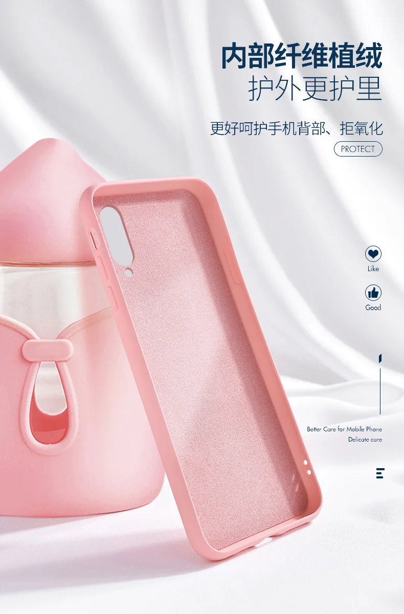 Чехол для Xiaomi Mi 9 8 Se мягкий тонкий чехол из жидкого силикона защитный накладка xiaomi