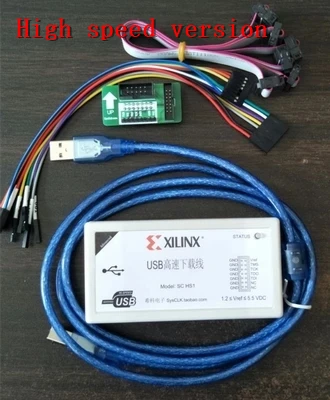 Платформа Xilinx USB кабель для загрузки Virtex FPGA/CPLD JTAG SPI встроенный отладчик