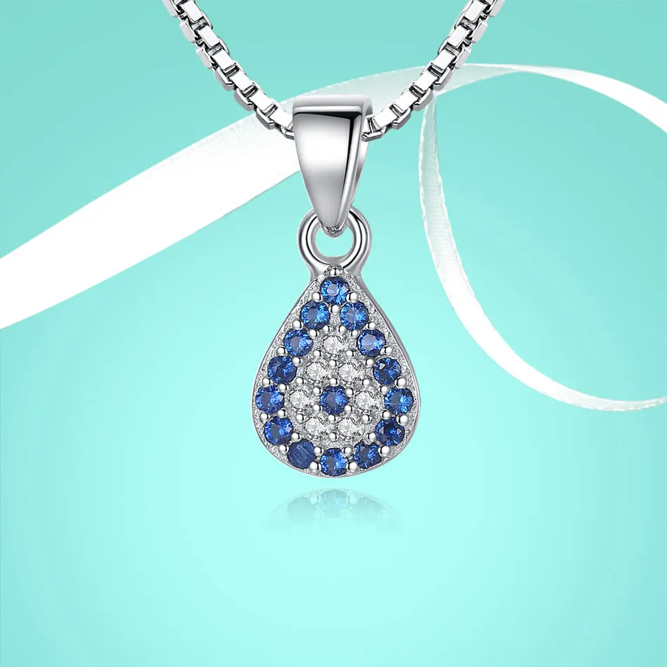 Женское ожерелье из серебра 925 пробы с австрийским кристаллом|chain necklace|necklaces for