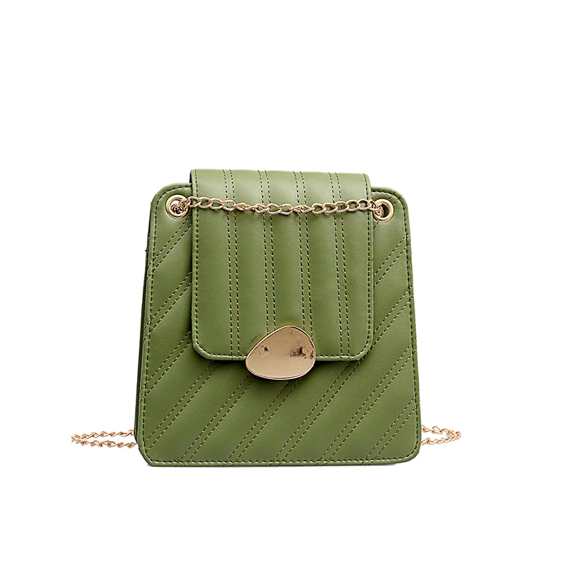 Wear-resistant simple and elegant women's hand crossarm single shoulder chain bag spring 2019 new European Ameri | Багаж и сумки