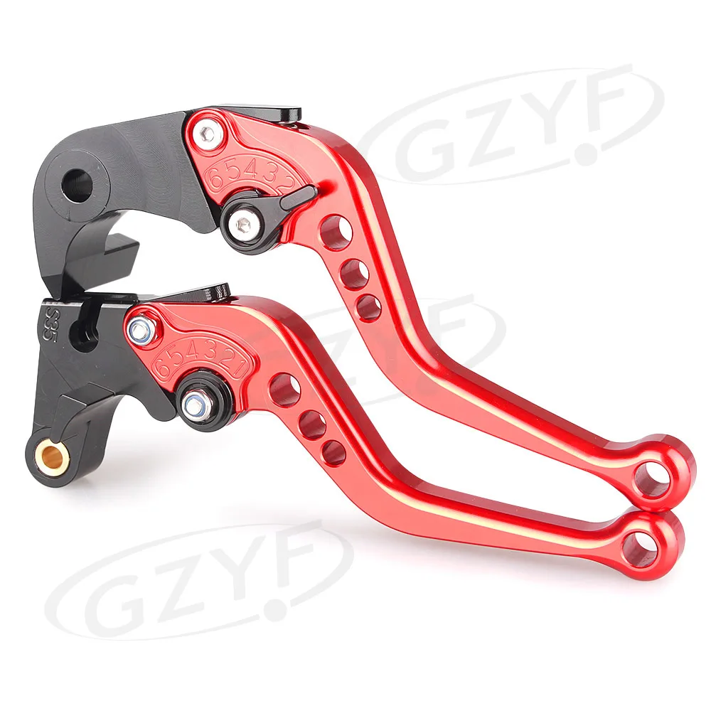 

CNC Motorbike Short Brake Clutch Levers For Yamaha YZF R1 1999 2000 2001 Aluminum Adjustable