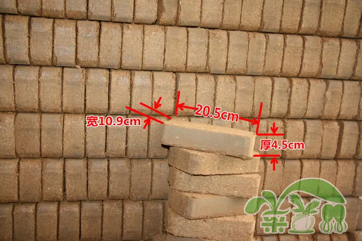 Pure Organic aseptic brick coconut powder coco peat coir nutrient 650G soil Orchid matrix high-end pet pad | Дом и сад