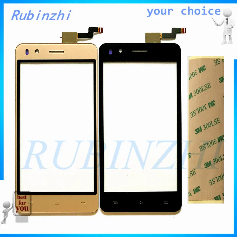 RUBINZHI сенсорный экран для телефона Для Micromax Bolt Selfie Q424 сенсорная панель сенсорного