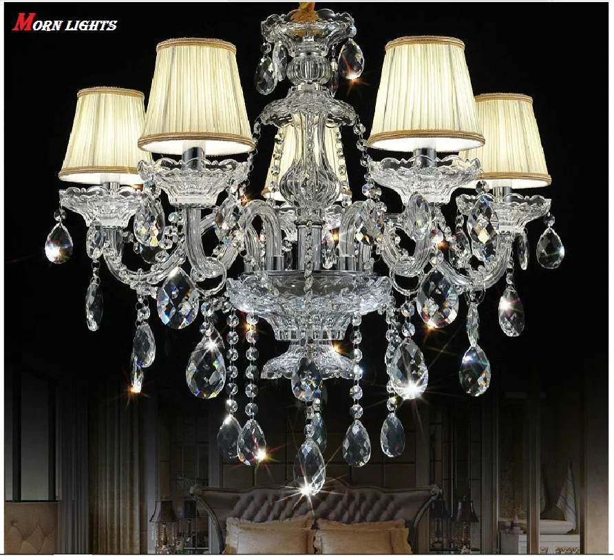 Люстра с кристаллами K9 модная Потолочная кристаллами|modern crystal lights|chandelier lightingluxury