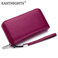 new design wallet women genuine leather long wallets zipper female card holder ladies purse clutch bag tw204