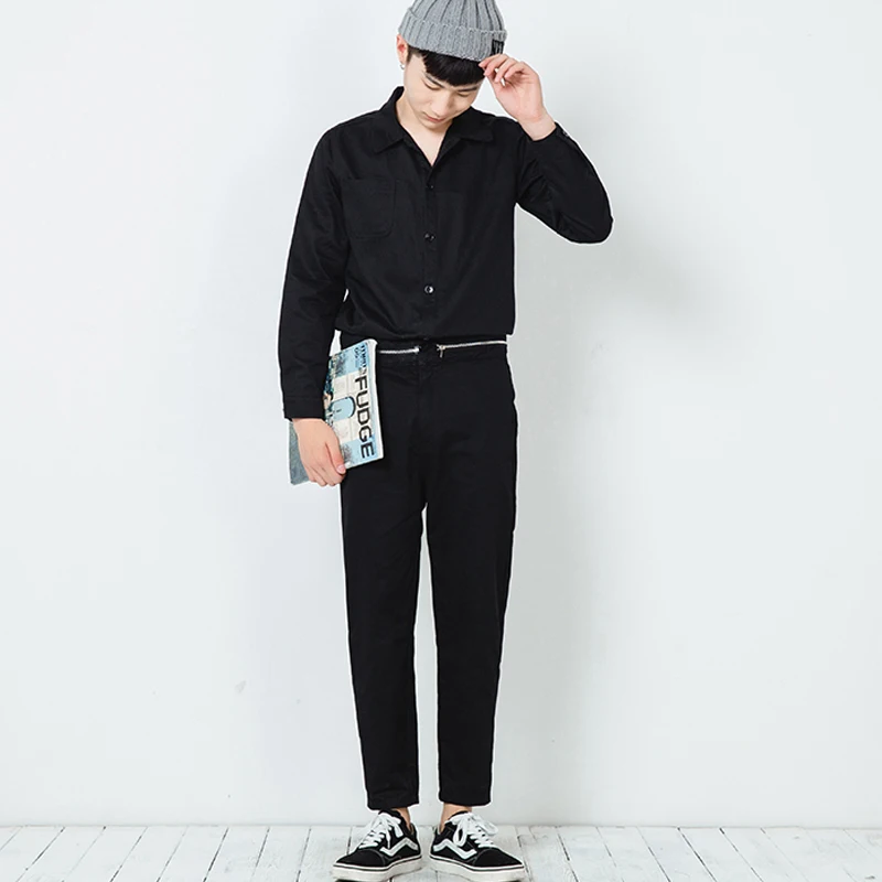 Зимние мужские танцевальные комбинезоны в стиле хип хоп мешковатые карго