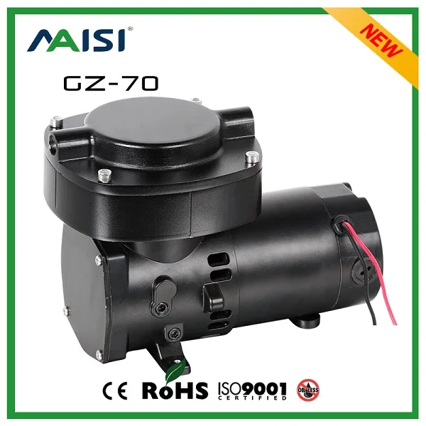 24 В Maisi GZ-70 12V DC 68L 100W мини мембранный вакуумный насос для системы дайвинга 24V Окончательный вакуумный насос 220V Воздушный компрессор насос - Напряжение: 24 В