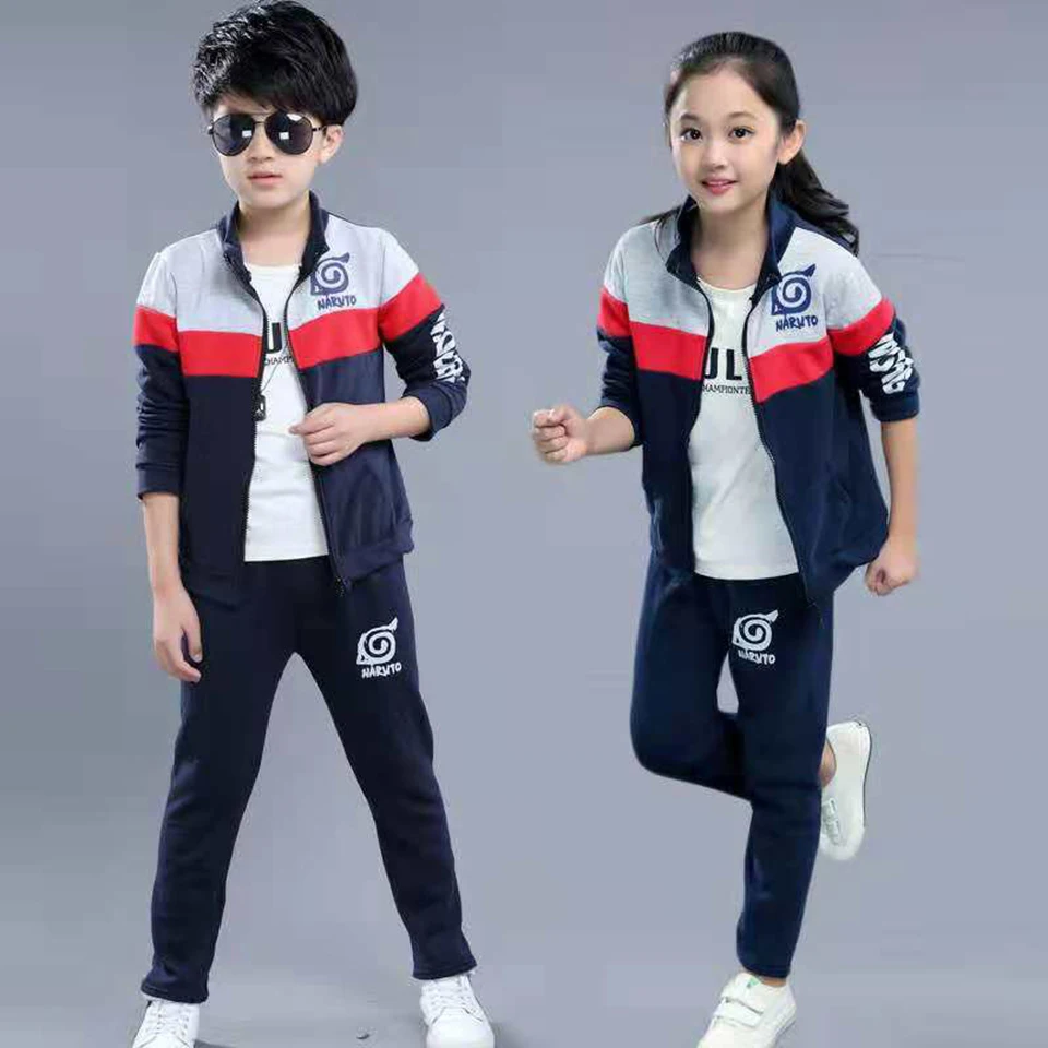 

New Spring Children Clothing Sets Autumn Cool Baby Boys Girls Clothing Sets Fashion Coats+Pants 2Pcs Suits 2019 Kids Clothes