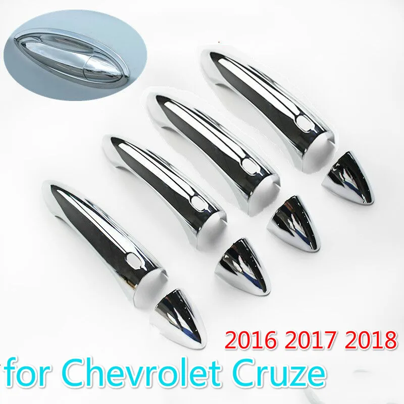 Набор обшивки для Chevrolet Cruze 2016 2017 2018 роскошный хромированный комплект ручки Chevy Sedan