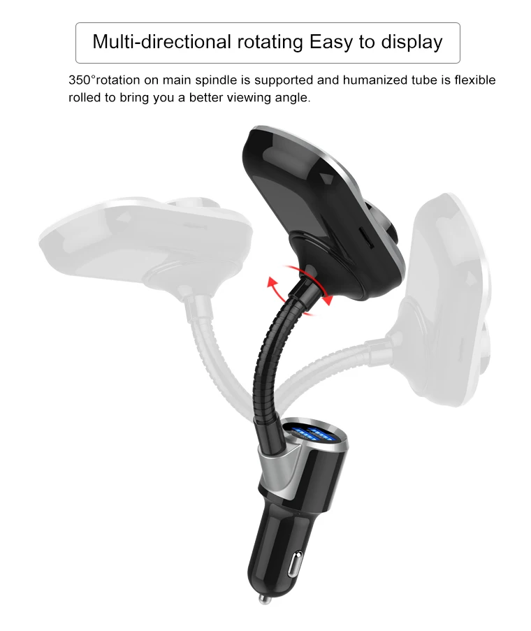Fdoman, большой экран, громкая связь, bluetooth, автомобильный комплект V4.1+ EDR, автоматический fm-передатчик, модулятор, стерео MP3 плеер, bluetooth voiture