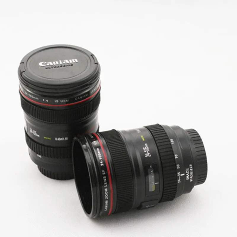 QuickDone Камера кружка Пластик объектив из ткани имитирующий воды молочный напиток