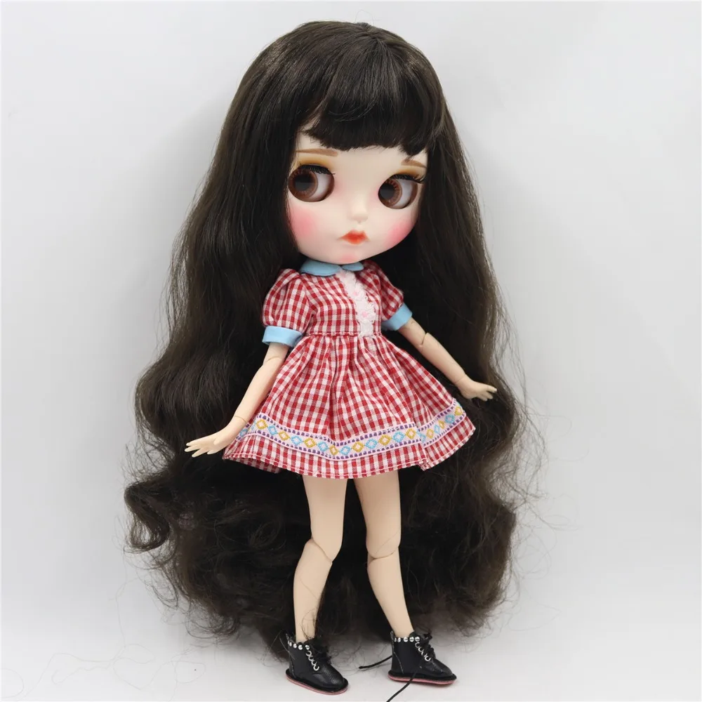 Ледяная фабрика blyth кукла 1/6 игрушка bjd матовое лицо заказное лицо кукла на заказ 30 см