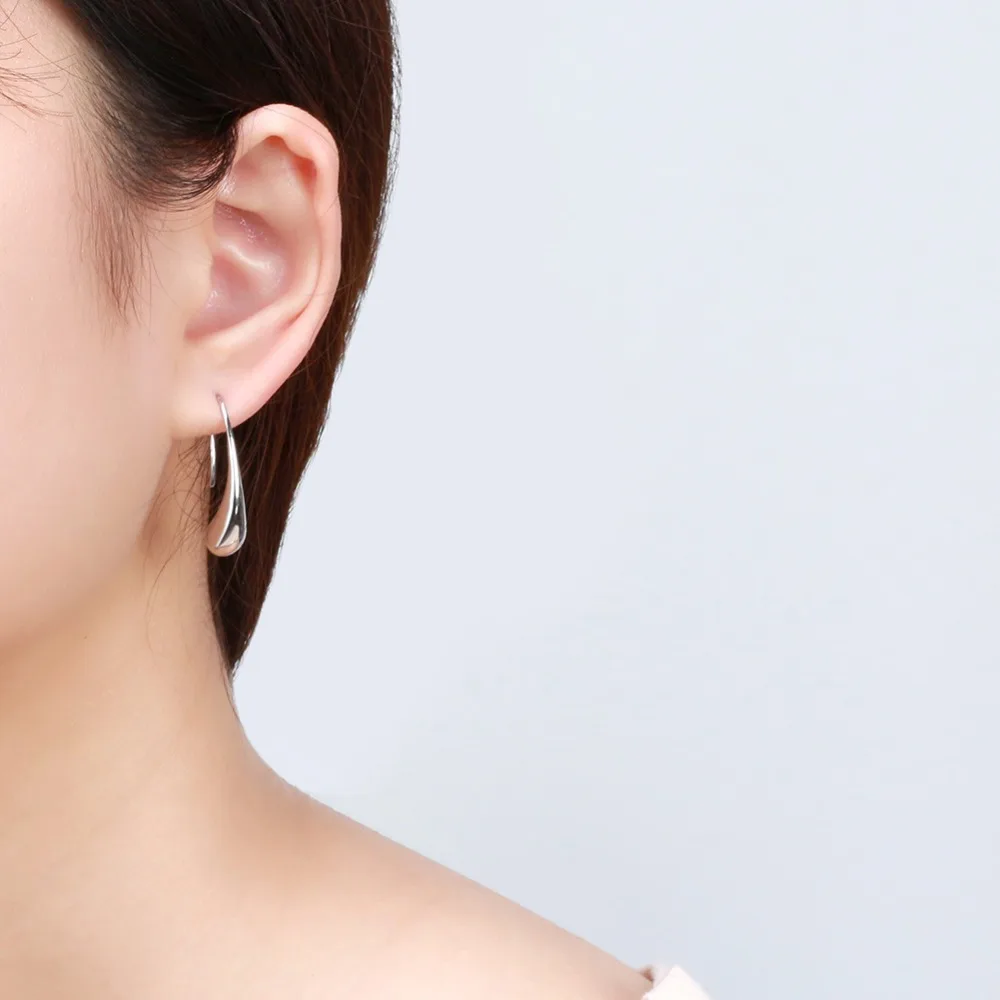 ORSA JEWELS, Настоящее серебро, 925, висячие серьги для женщин, уникальная форма, висячие серьги, Стерлинговое Серебро, ювелирное изделие Oorbellen OSE144