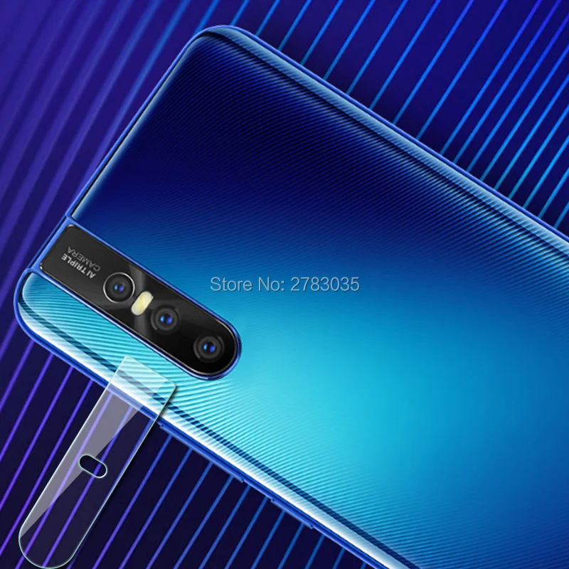 Прозрачная ультратонкая Защитная пленка для объектива задней камеры Vivo V15 Pro / S1