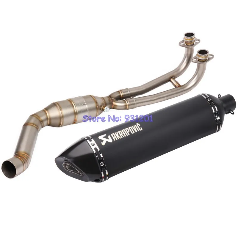 Выхлопная труба выхлопной системы мотоцикла для Yamaha TMAX 500 530 соединение с Akrapovic