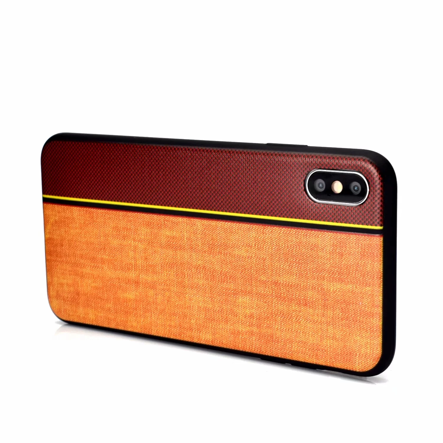 Cloth splice pattern 6 colors Soft TPU Case for apple iphone xs max Ultra-thin black soft Phone Cases XS Max |