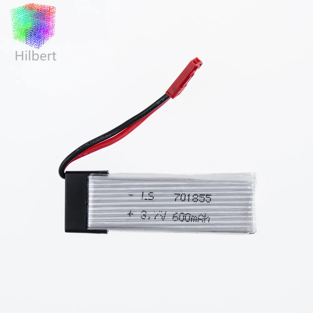 Литий полимерный аккумулятор 3 7 В 600 мАч JST разъем udi rc u817 u817a u817c u818a 2 4g 4ch 6 осевая