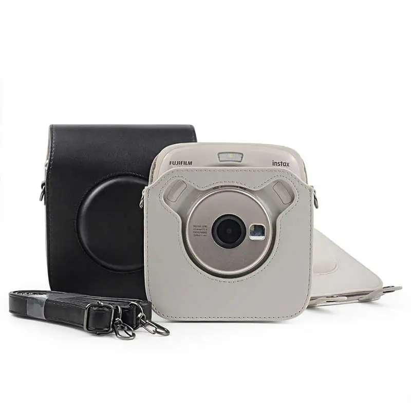 Винтажный чехол из искусственной кожи для камеры FUJIFILM Instax SQUARE SQ20 SQ10 защитный с