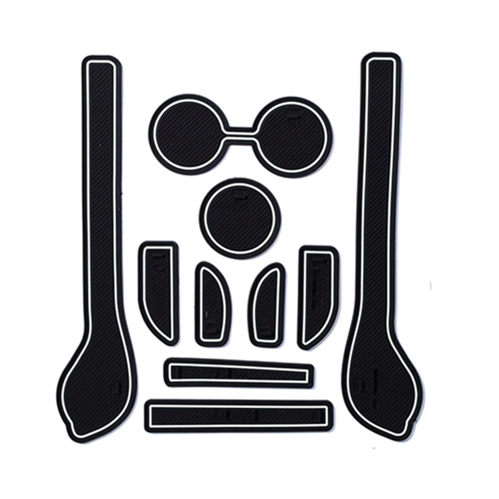 

Противоскользящий резиновый коврик для гнезда ворот для Nissan Sunny 2011 2012 2013 2014 2015 2016 аксессуары