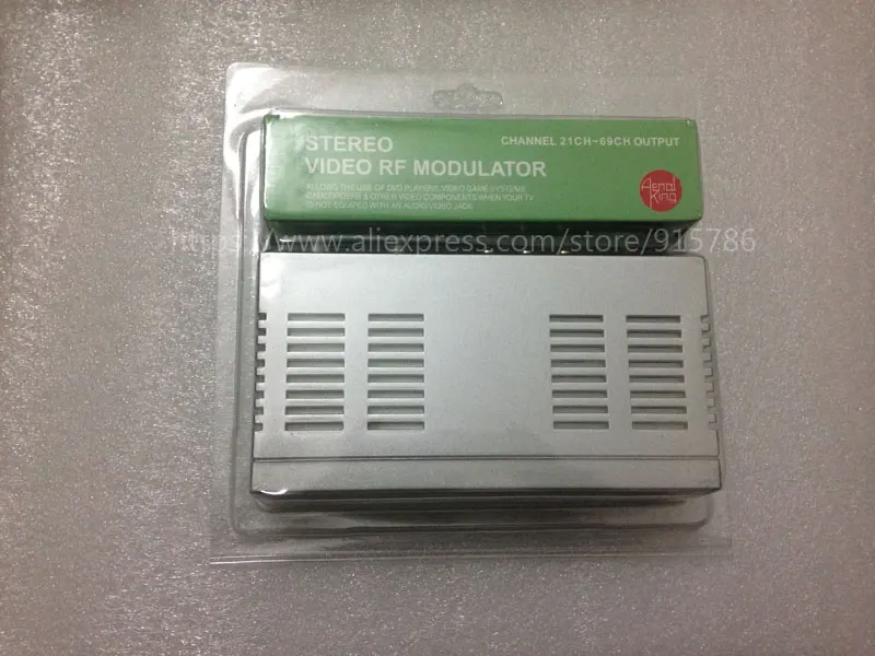 Глобальный стандарт RF207 U-Band RF датчик/Agile/модулятор/AV конвертер штепсельная вилка
