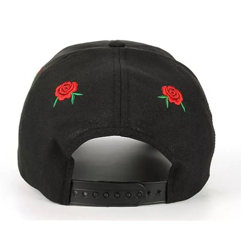 Новая мода новинка Довольно леди Нью Йорк Письма Rose Бейсбол Кепки Snapback хип хоп
