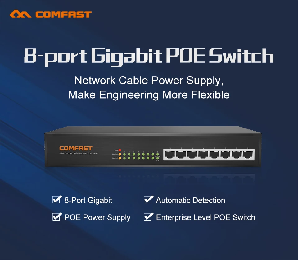 DHL Бесплатная COMFAST супермаркет 1000 квадратных Wifi покрытие решение набор 300 Мбит/с 2