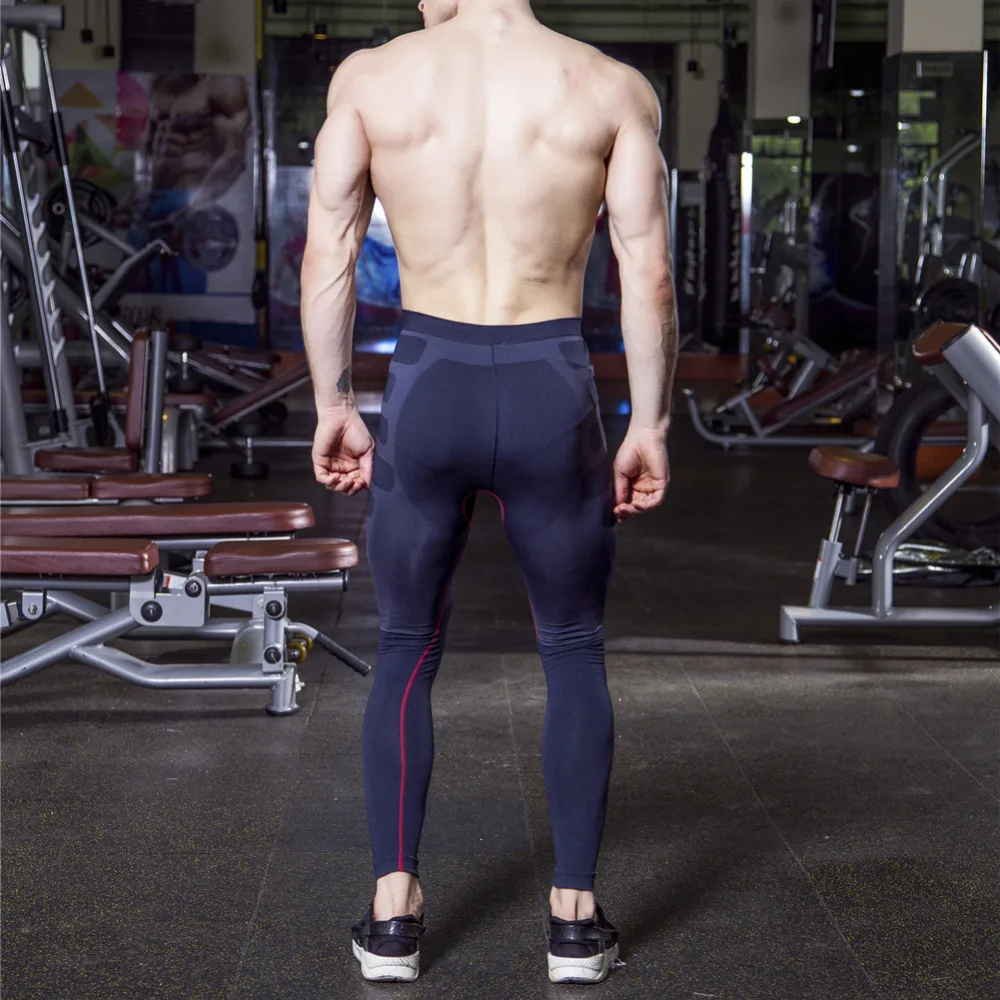 Новые Компрессионные Леггинсы для бега тренажерного зала бодибилдинга фитнеса
